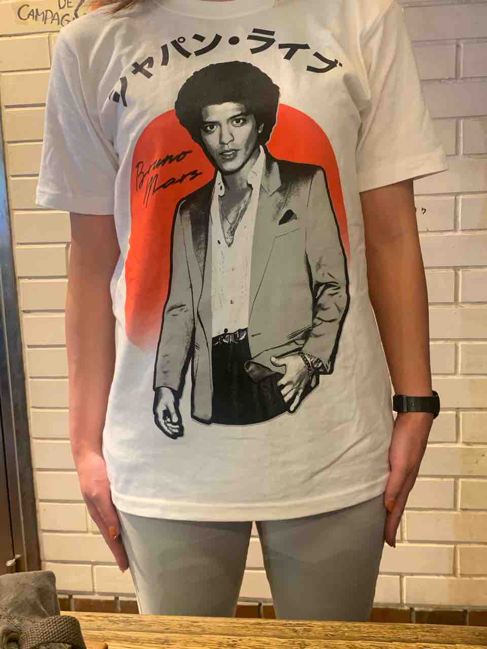 ブルーノマーズ ジャパンライブ Tシャツ XL（ブルーノマーズ
