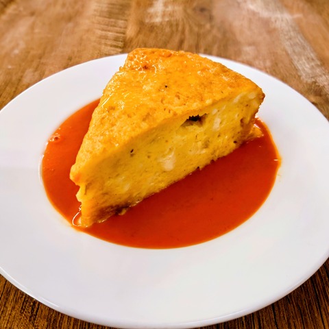 4種チーズのオムレツ