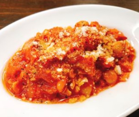 牛トリッパと白いんげん豆のトマト煮込み