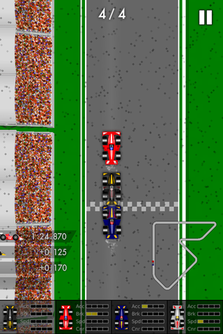 Grand Prix - コース設置からマシン設定まで行えるF1シミュレーター。