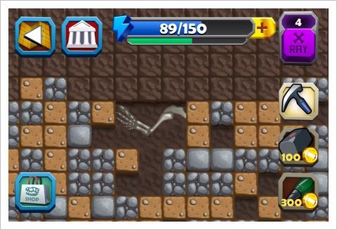 Dino Quest いつかはやってみたい恐竜化石の発掘作業 App Attack