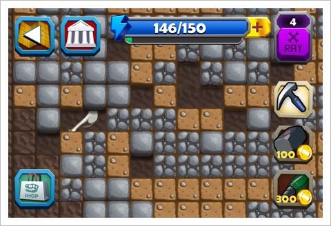 Dino Quest いつかはやってみたい恐竜化石の発掘作業 App Attack