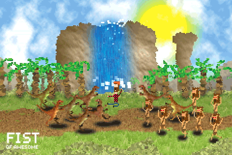 Prehistoric-Waterfall