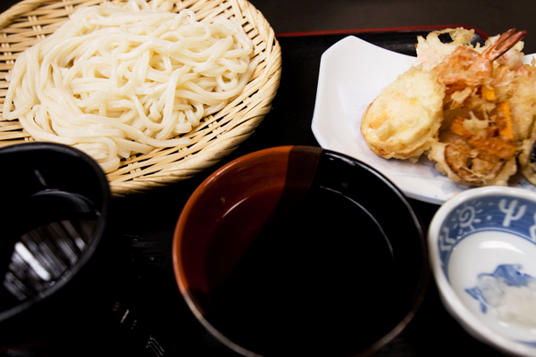 天ざるうどん