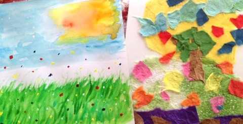 アートセラピー「ひかりのせかい」」