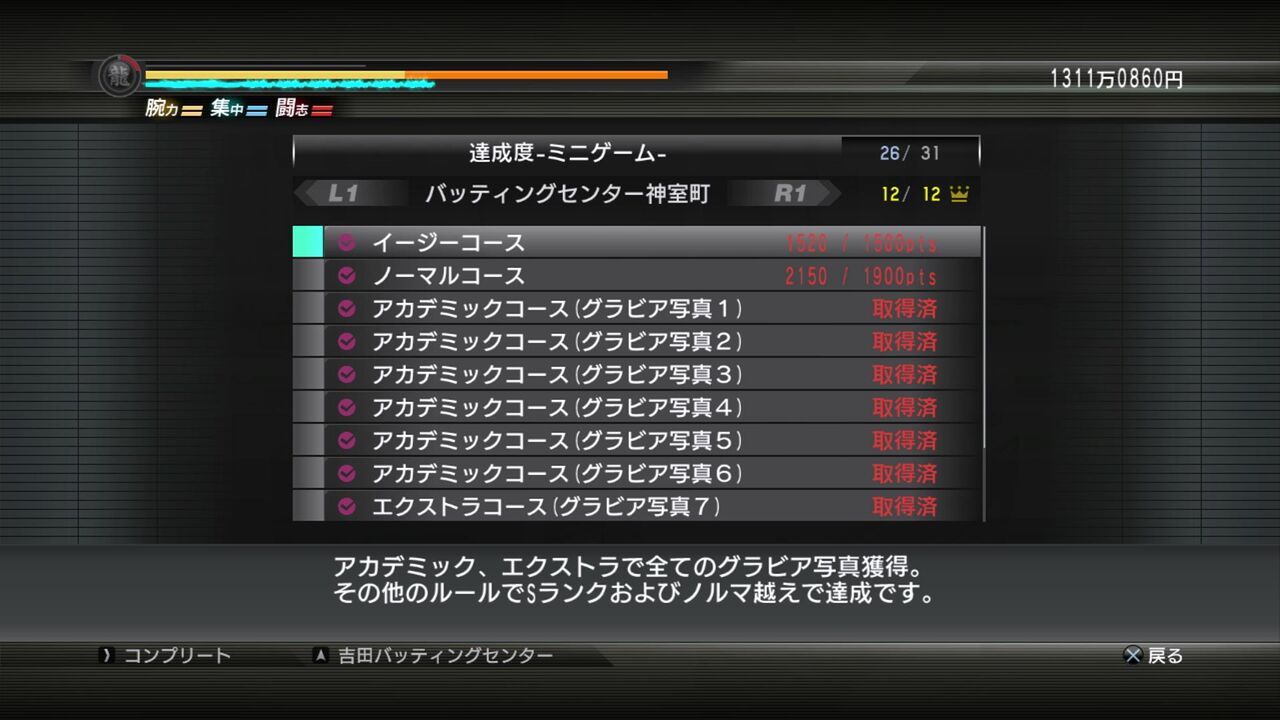 Ps トロフィー収集の日々 521 龍が如く5 その13 Ptm Ver 4 02 Ps トロフィー収集の日々 521 龍が如く5 その13 Ptm Ver 4 02