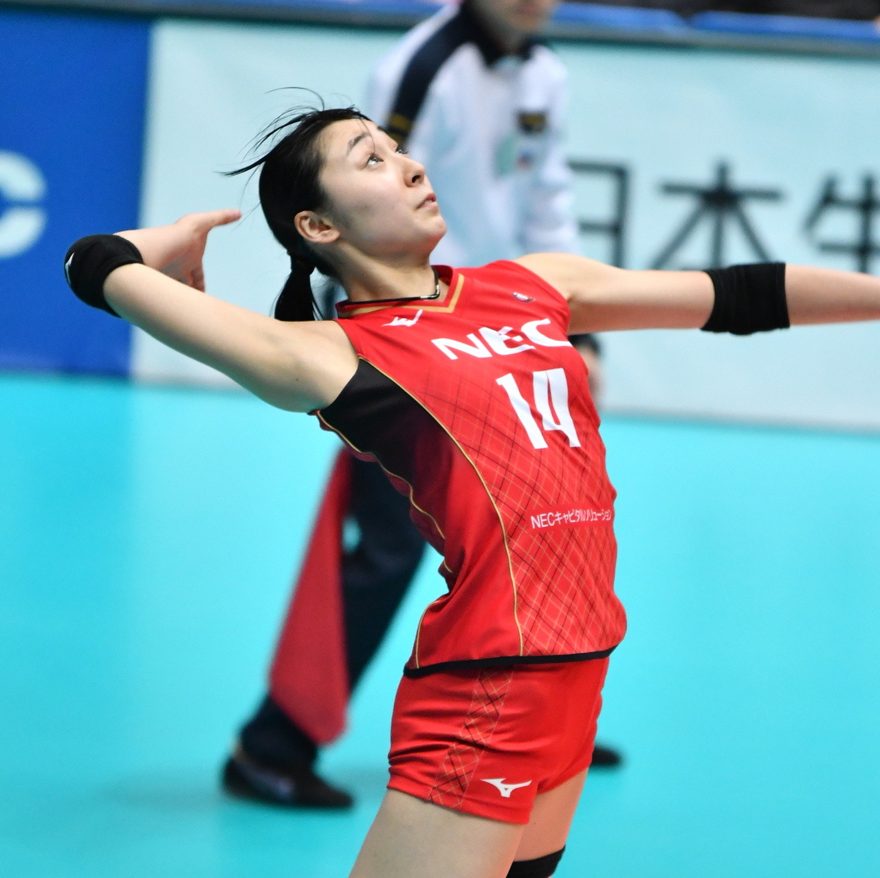 荒谷栞 荒谷栞 : volleyball photo