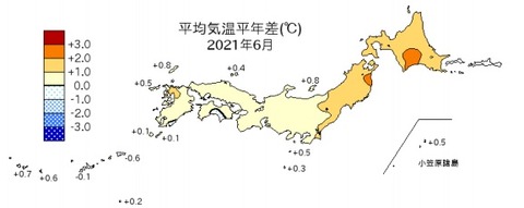 20210717インフラファンド6月平均気温