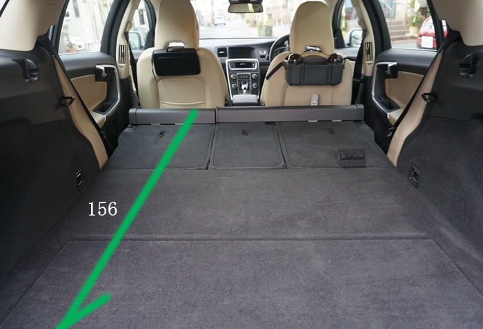 ラゲッジスペース v60 トランク 111 ボルボ 60ラゲッジルーム荷室の