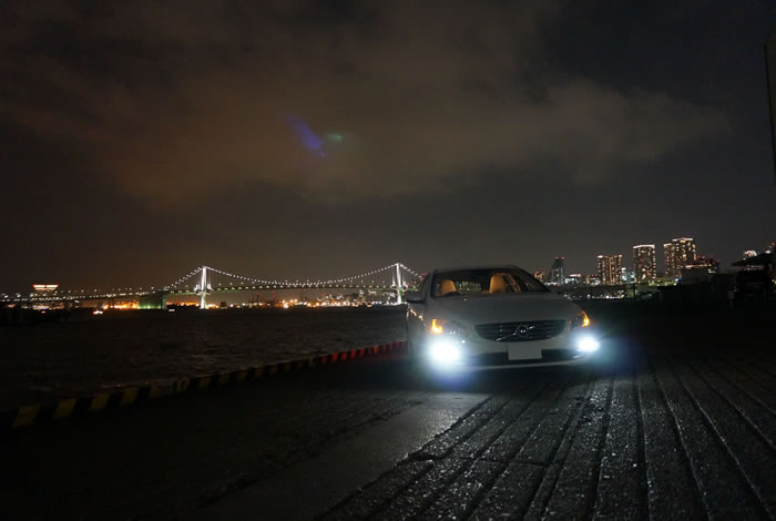124 ボルボｖ60夜景撮影ドライブ屋形船とブリッジ ボルボv60購入記 Volvoにたどり着くまでの長い道のりと輸入車ライフ