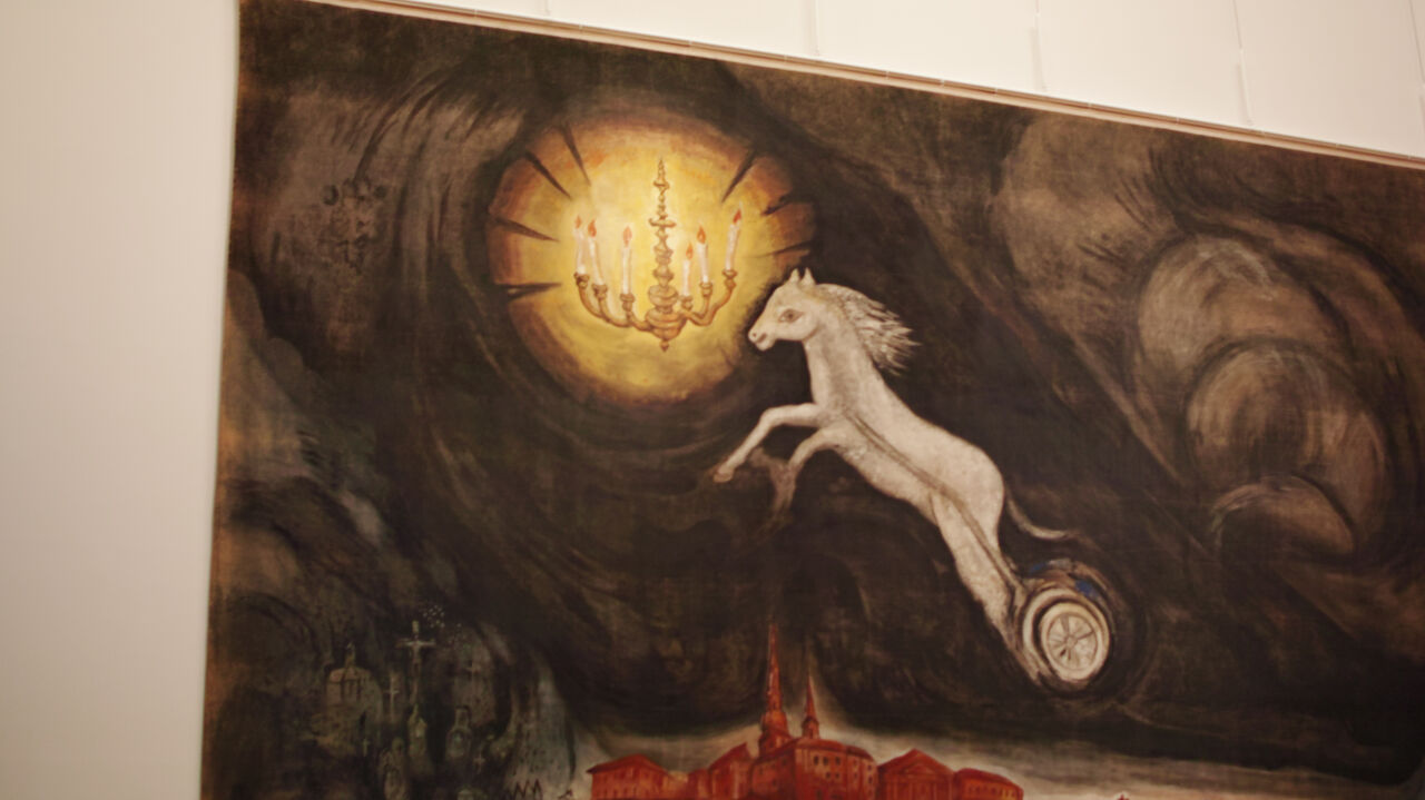 マルク・シャガール、【「アレコ」第3場:「ある夏の昼下がりの小麦畑