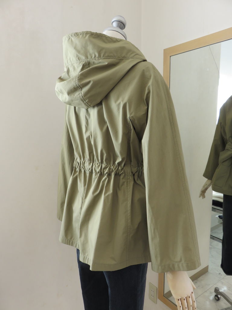 MACPHEE コットンナイロンポプリン フーデッドジャケット ¥23,100