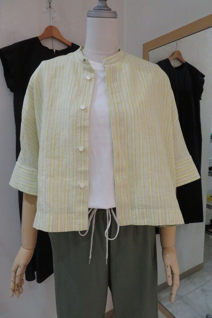 マカフィー、リネンシャイニングハーフスリーブシャツ : VOYAGE 北上尾