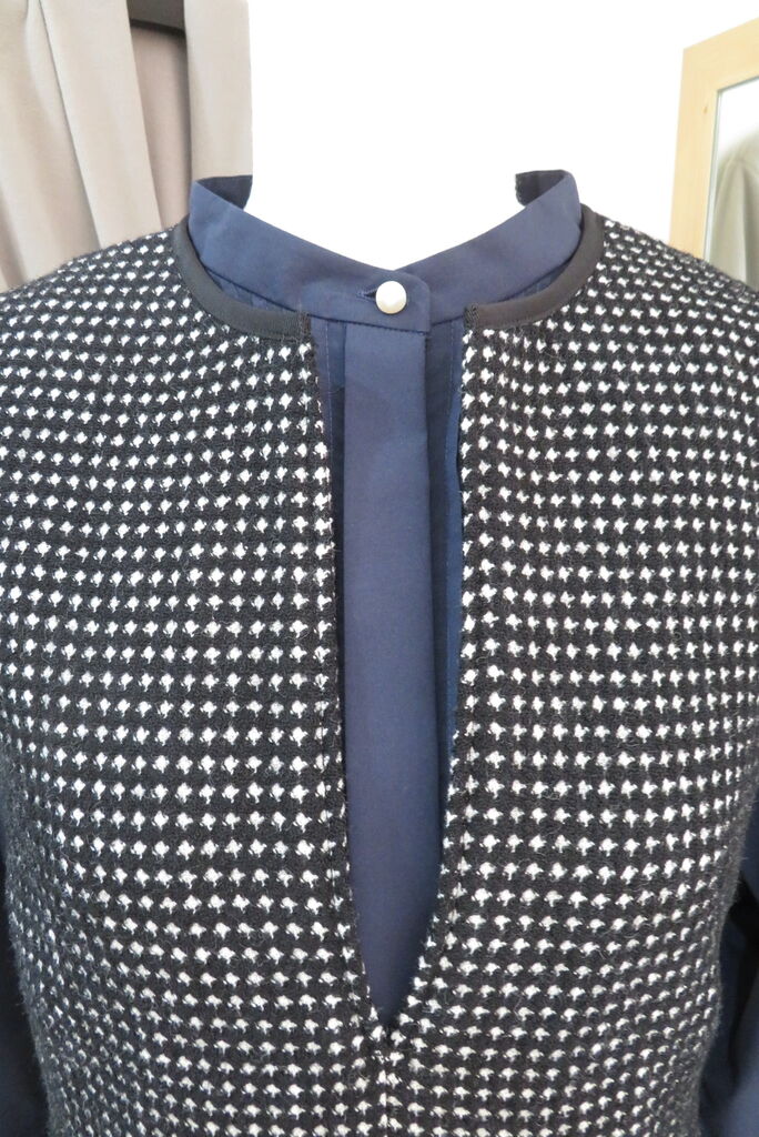 ボールジィ、ワッフルツイードキーネックワンピース : VOYAGE 北上尾