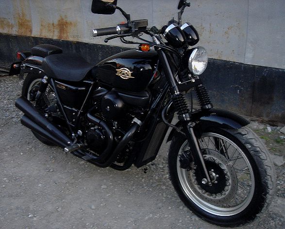 で タンクも Honda Vrx