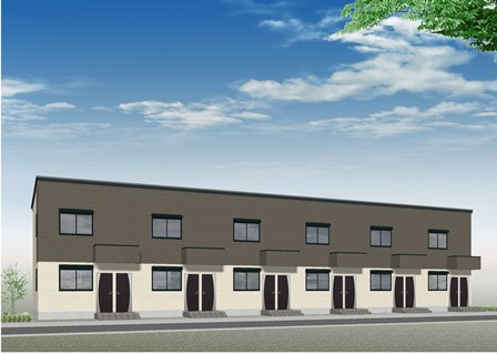 上下貼り分けパース