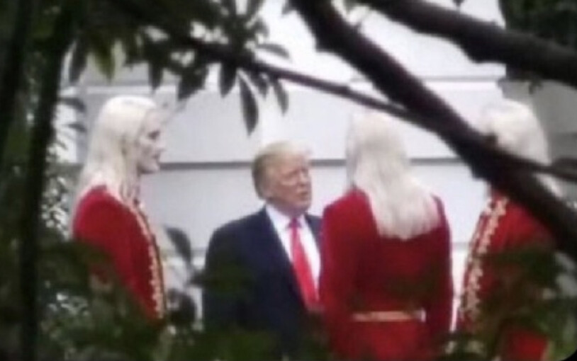 【衝撃】トランプさん、謎の写真をアップして5分後に削除🥺