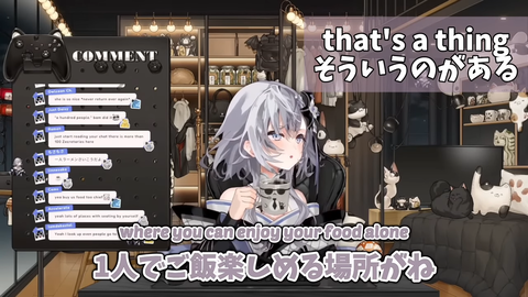 日本のぼっち文化に救われるゼータ【英語解説】【日英両字幕】 1-2 screenshot