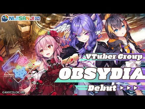 【にじEN】NIJISANJI ENからVTuberグループ『OBSYDIA』がデビュー！7月18日(日)にデビュー特別番組:VTuberNews