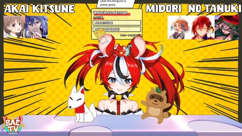≪AKAI KITSUNE vs MIDORI TANUKI≫ WAR. 47-9 screenshot
