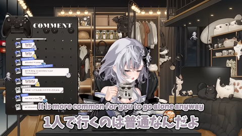 日本のぼっち文化に救われるゼータ【英語解説】【日英両字幕】 0-38 screenshot