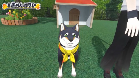 【#黒井しば3D お披露目】にじさんじの犬、黒井しばです！【にじさんじ】 8-30 screenshot