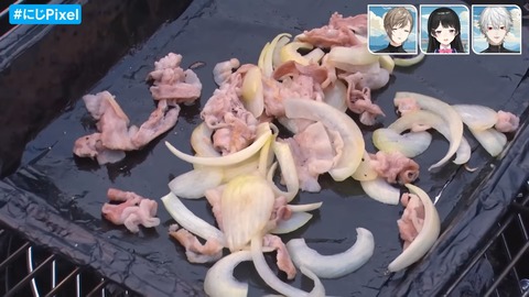 料理も大喜利も Pixel に頼っちゃえ！焚き火で本音トークも！？ #にじPixel 16-3 screenshot