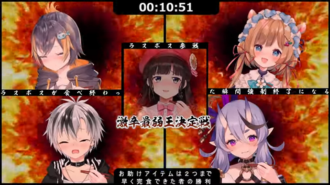 【 激辛 】#にじさんじ激辛最弱王 決定戦？!【 にじさんじ 】 22-44 screenshot