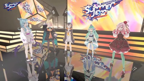 NIJISANJI EN SUMMER JAM - Group 1 43-24 screenshot