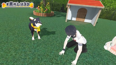 【#黒井しば3D お披露目】にじさんじの犬、黒井しばです！【にじさんじ】 17-16 screenshot