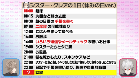 エリートの一日にくろのわ衝撃の連続!?ライバーのスケジュールを見てみよう #くろなん 27-12 screenshot