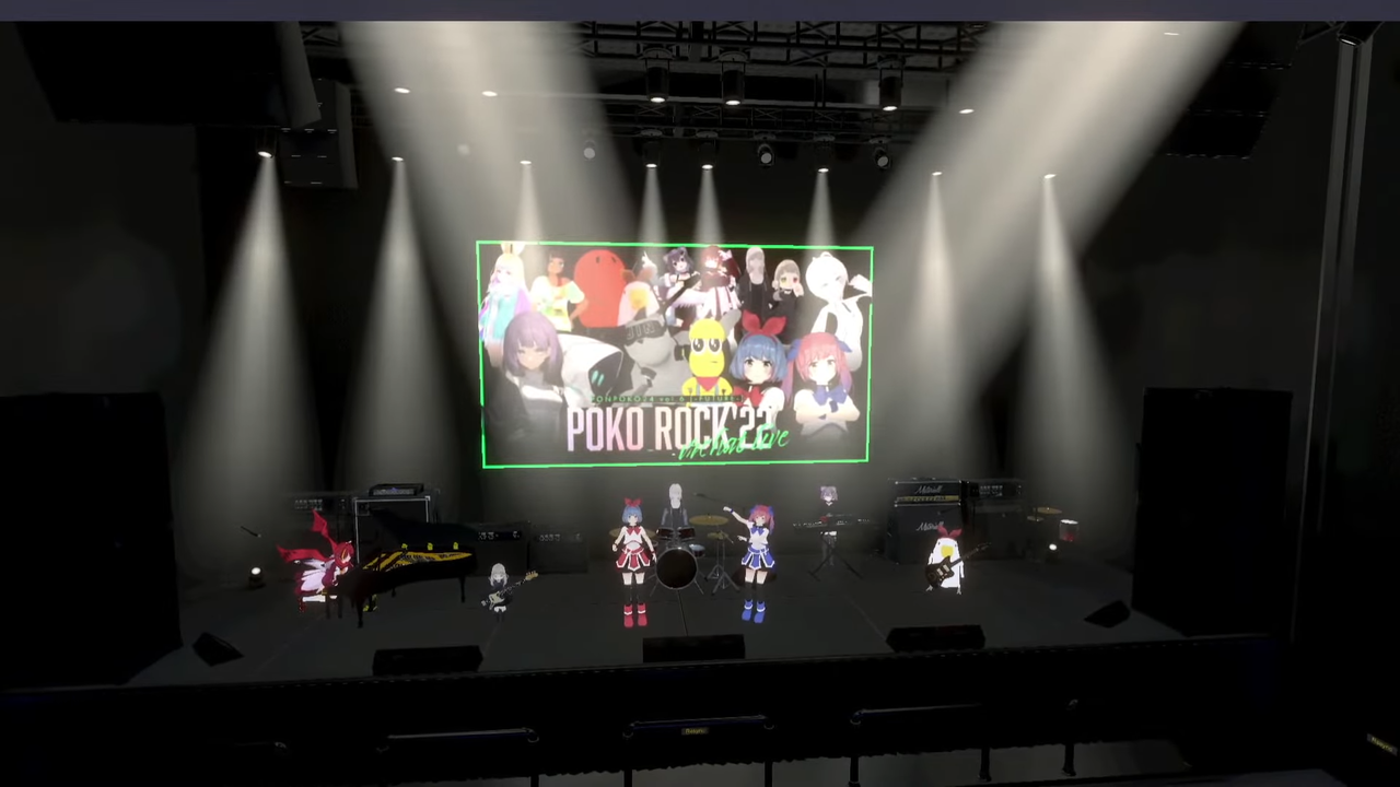 【ぽんぽこ24】POKO ROCK'22『VRCでここまでできるんか』『VRで見たらめちゃくちゃ凄そう』:VTuberNews