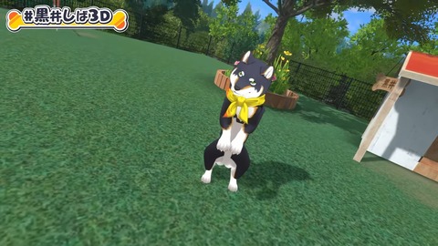 【#黒井しば3D お披露目】にじさんじの犬、黒井しばです！【にじさんじ】 18-16 screenshot