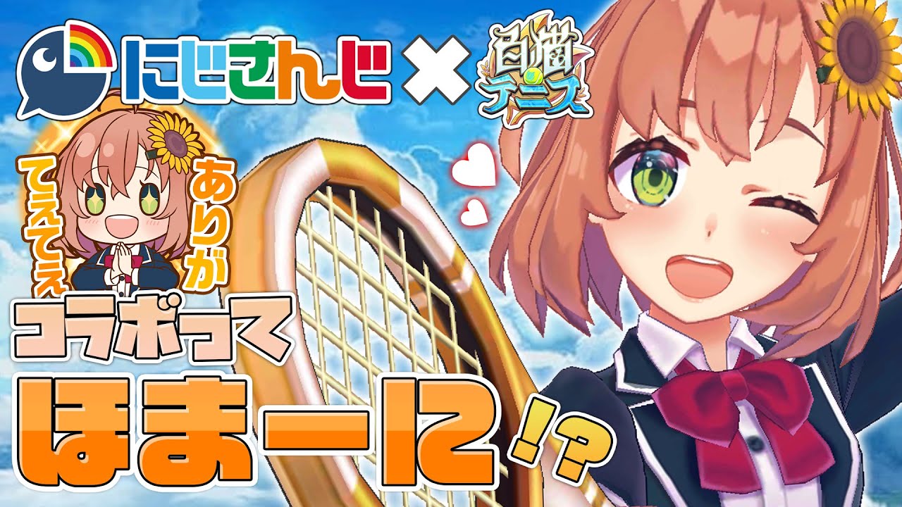 本間ひまわり】【白猫テニス】え？コラボ？ほまーに？TY【本間ひまわり 
