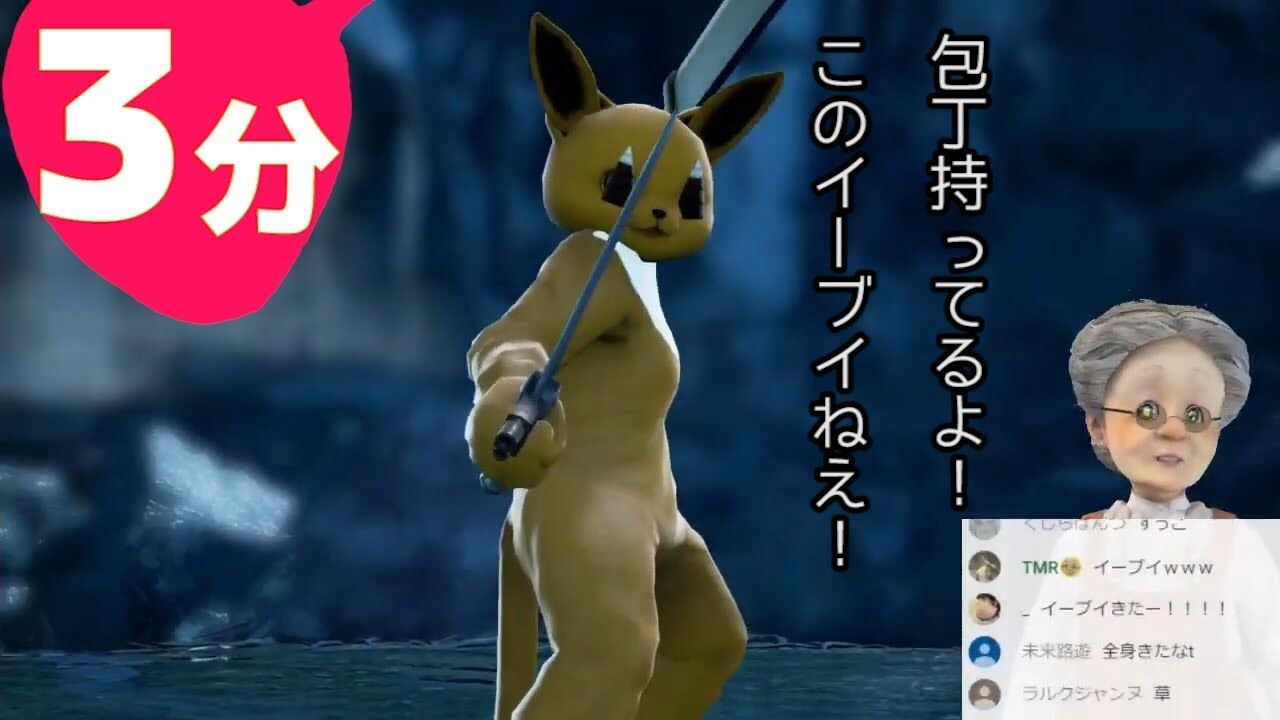 バーチャルおばあちゃん 3分でわかるイーブイ衝撃の真実 ポケモン剣盾 ソウルキャリバー6 Vtuber動画速報 バーチャルおばあちゃん 3分でわかるイーブイ衝撃の真実 ポケモン剣盾 ソウルキャリバー6 Vtuber動画速報