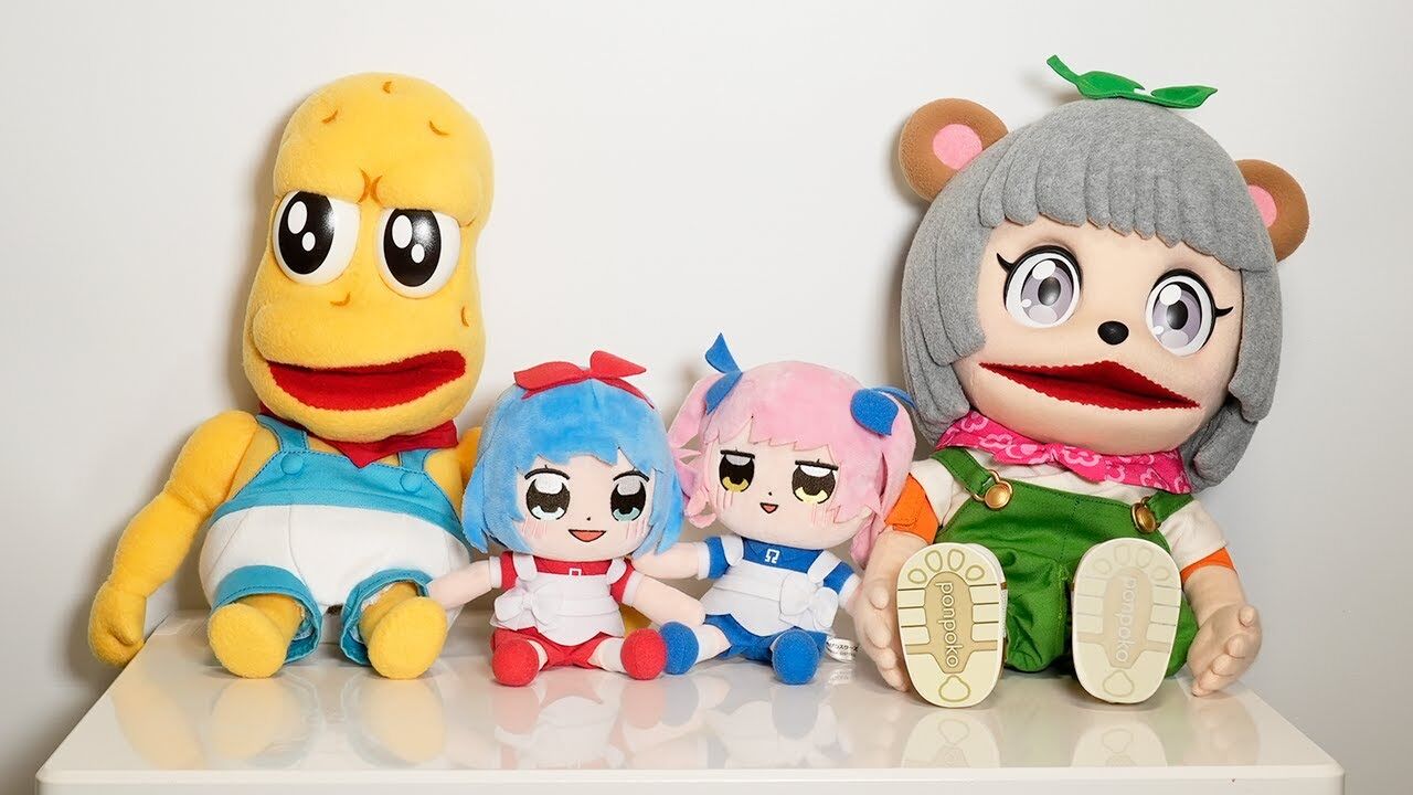 ぽんぽこ ピーナッツくん ぬいぐるみセット ピーナッツくんとぽんぽこ ぬいぐるみセット