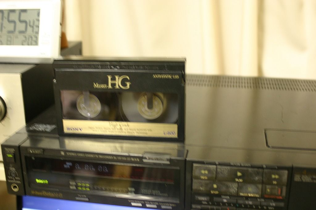 ソニー ベータマックス SL-HF705 ソニーのビデオデッキ・ベータマックスSL-HF705