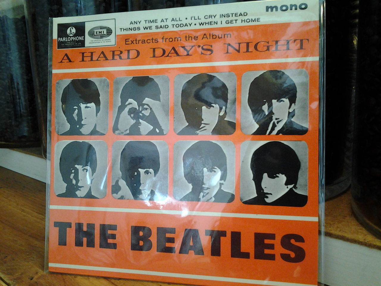 THE BEATLES EXTRACTS FROM THE ALBUM A HARD DAY