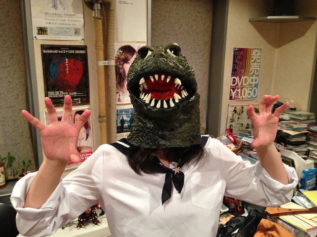 ゴジラ 頭部 被り物 約30cm シン·ゴジラ マスク - メルカリ【ゴジラ