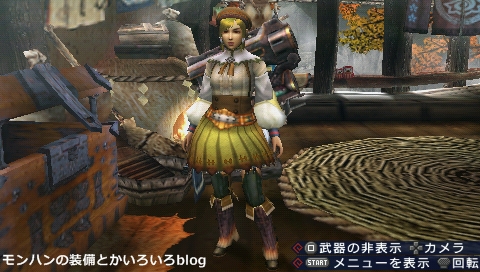 Mhp3 下位 ジャギィ装備 剣士 ポフる