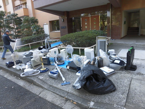 廃家電回収-6棟