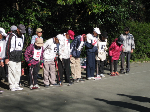 ゲートボール大会 (4)