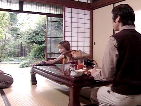 猿轡 口枷 をされる女 の 口拘束 AV エロ 画像 okazakimio09