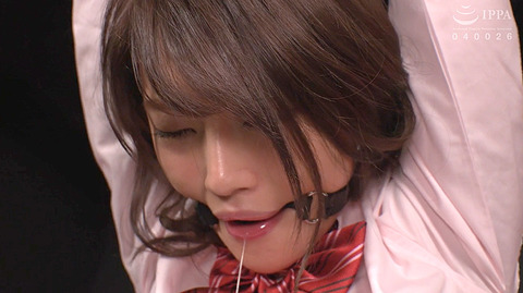 猿轡 口枷 をされる女 の 口拘束 AV エロ 画像 nanamihina102