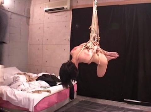 磔エロ画像=SM緊縛拘束 逃れられないSM調教エロ画像kazami16