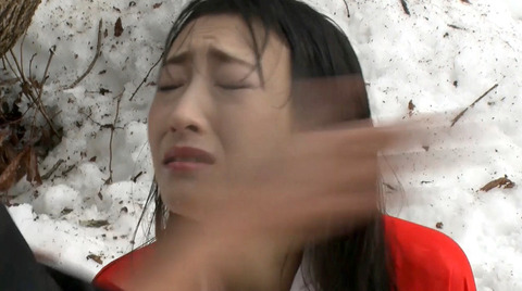 神納花 極寒 雪中SM調教 寒さ責めされる女76