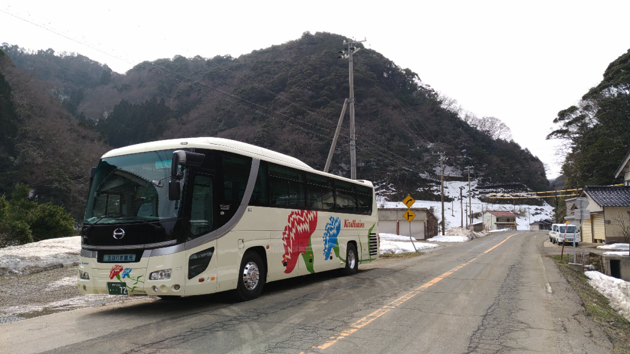 気の合う仲間と勝手気ままなバスの旅 北はりま観光バス