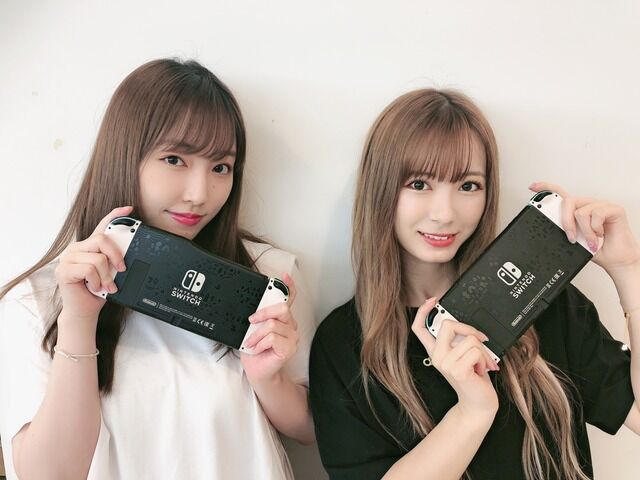 悲報 美人女さん 加工しすぎてswitchが歪んでしまう ワッフル