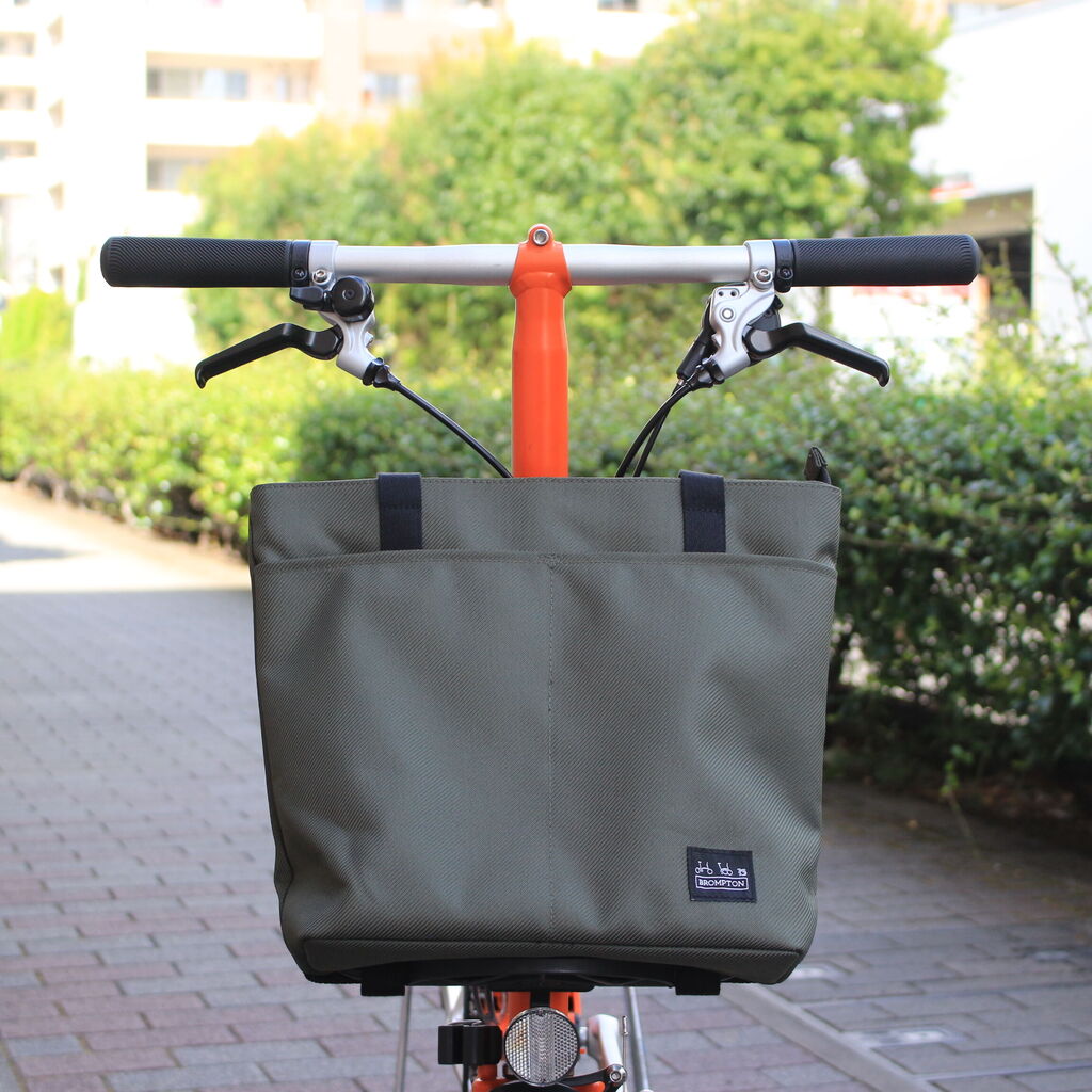 BROMPTON] Roll Top Bag 活用法 ［バスケットになるよ