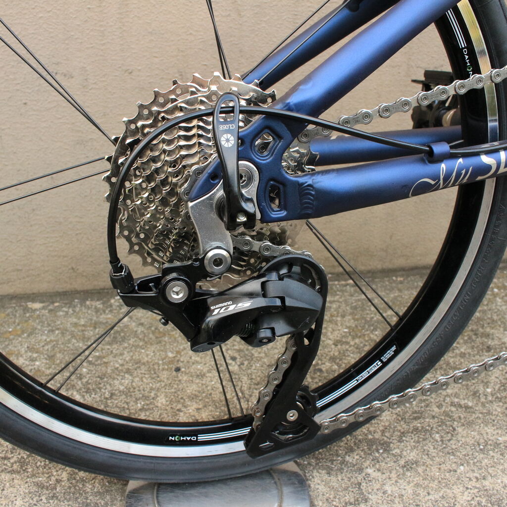 DAHON Mu SLX 2013 フロントW・多段化カスタム ２×10＝20S DAHON Mu SLX 2013 フロントW・多段化カスタム 2×10＝20S